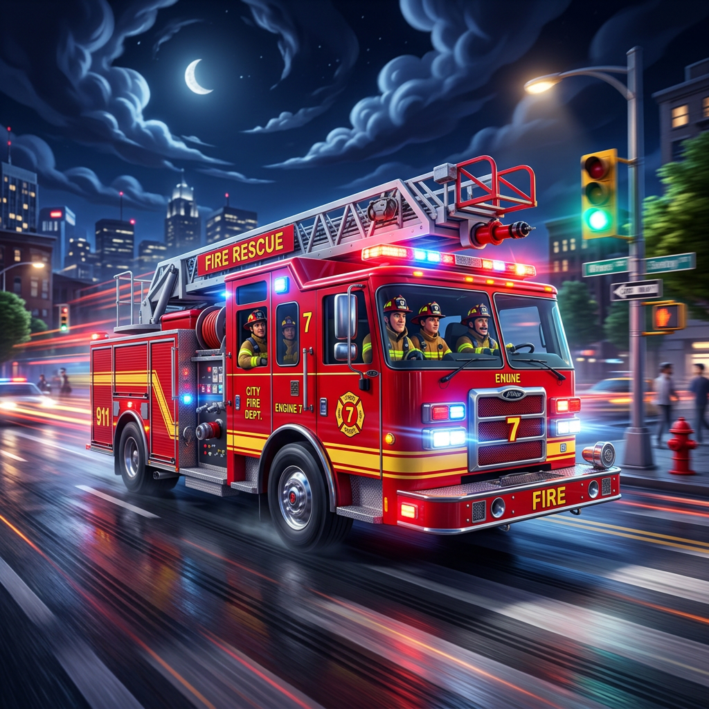 Thunder Fire Engine