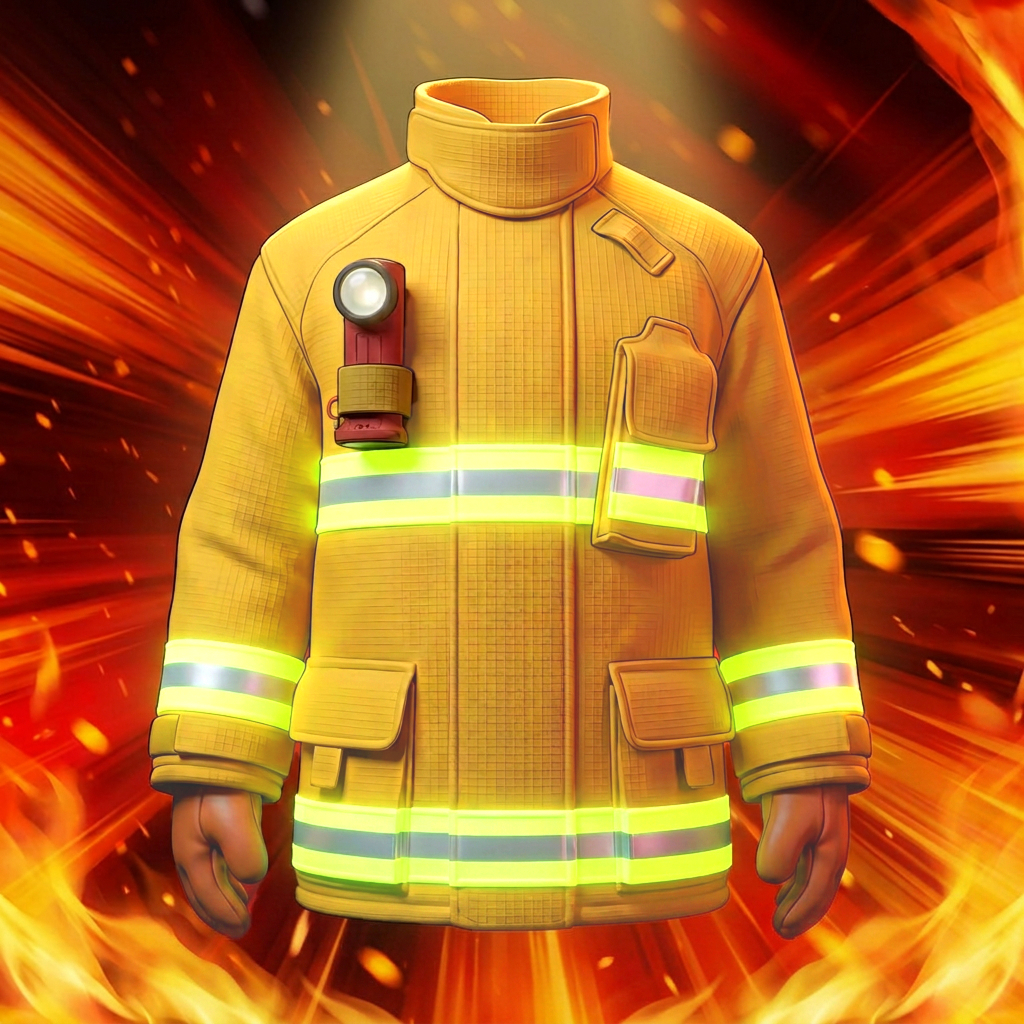 Fire-Resistant Golden Suit